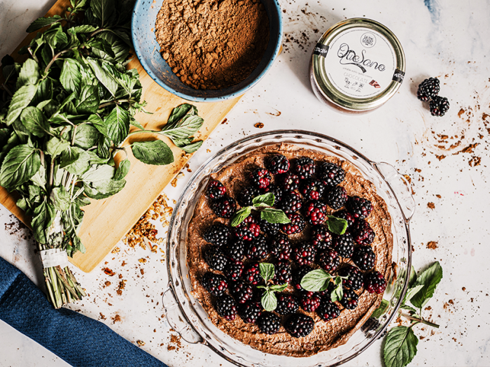 Cheesecake de chocolate